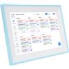 Fafeicy Calendario Familiare Digitale Smart Planner Touch Screen WiFi da 10,1 Pollici con Grafico Interattivo dei Lavori Domestici e Display con Cornice per Foto