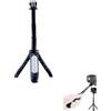 CERFFOOL Mini bastone per selfie allungabile per GoPro 13 12 11 Insta 360 X4 3 Portatile Vlog Treppiede Estensione Monopiede Tripod Action Camera Accessori (Bianco)