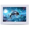 WANWEN Cornice per Foto Digitale Smart WiFi Cornice per Foto Digitale Multifunzionale TFT LCD IPS da 8 Pollici con Lettore MP3/MP4 (0 : 0, Colore : Bianco) Little Surprise