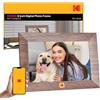 KODAK Cornice digitale WiFi da 20,3 cm, 1280 x 800 IPS HD touchscreen, cornice digitale con 32 GB di memoria, facile configurazione per condividere foto o video istantaneamente da qualsiasi luogo