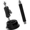 EXQIOUR Ventosa Supporto Auto Per Action Camera Parabrezza Staffa di Supporto Accessori Cruscotto Staffa di Montaggio Telefono Auto