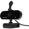 Tangxi Webcam 2K con Microfono, Messa a Fuoco di Fase PDAF, Webcam USB per Computer Plug and Play da 5 MP, per Riunioni in Live Streaming