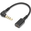 Topiky Adattatore per Cavo per Cuffie da 12 cm / 4,7 Pollici Buona conduttività per Steelseries Arctis 3/5/7