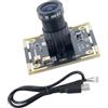 Uqezagpa 200MP Colore Esposizione Globale USB Camera Module Per Embeddes Dispositivi Con 120FPS Ad Alta Velocità Cattura 94 °/100 °/130 ° Webcam ad Alta Velocità