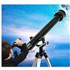 RENYUEH Telescopio astronomico, Telescopi rifrattori astronomici per bambini da 60 mm, Telescopio professionale per principianti per osservare le stelle, Oculare Sr4/h12.5/h20mm, Treppiede regolabile