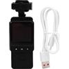 Xiuganpo 1080p Camicer Indossabile, Fotocamera Tascabile Video con Obiettivo Rotabile a 360 Gradi, Fotocamera Indossata per il Corpo per Viaggi, Escursioni, Sci, Campeggio, Ciclismo