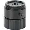 Kuuleyn CCTV Obiettivo per fotocamera con obiettivo fisso, Telecamera di sorveglianza di sicurezza con attacco da 16 mm 3 MP CS ad alta definizione per obiettivo per fotocamera