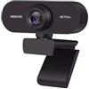 BJdfgE Webcam HD 2K 1080P 720P 480P for computer desktop portatile Mini webcam USB con microfoni Copertura for for YouTube Skype(720P)
