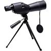WANWEN Cannocchiale monoculare ad alta potenza 20X60 Cannocchiale portatile compatto impermeabile con treppiede per il birdwatching Escursionismo little surprise