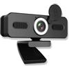 LEIYTFE Computer Camera with Noise Cancellation,HD Webcam with Microphone & Privacy Cover for PC/Laptop,Live Streaming Gaming & Online Meetings Web Cam(1080P)