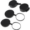UTHCLO Set 3 Pezzi Coprioculari e Copriobiettivi per Telescopio in Gomma, Accessori Protettivi per Oculare del Cannocchiale e Binocolo, Leggeri e Compatti per Escursionismo e Uso Outdoor