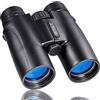 UsmAsk Telescopio h Binocolo 10x42 Alimentato con Prisma BAK4, binocolo Portatile Professionale HD con Impermeabile, per Bambini I Migliori Regali