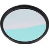 Akozon Filtro per Lenti a Infrarossi UV, Filtri per Lenti per Fotocamere, Filtro per Filtri UV-IR in Vetro Ottico Filtro per Lenti a Infrarossi per Fotocamere DSLR(58mm)