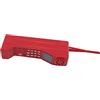 Haofy Accessorio per Telefono retrò in Mattoni, Materiale in Ferro per Decorazioni per Ufficio Fotografico, Modello di Telefono Cellulare Vintage per Nostalgico degli Anni '80 e '90 (rosso)