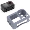 Plyisty Custodia Action 5 Pro, Custodia in Silicone, Copriobiettivo, Cinturino da Polso, Corda Anti-smarrimento, Cornice Protettiva per Kit Accessori Action Camera Action 5 Pro (GREY)