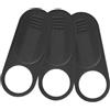 BELLIFFY 3pezzi Copertura Webcam Ultra-sottile Per Protezione Privacy Auto Copertura Scorrevole Per Obiettivo Compatibile Con Model Blocco Privacy Per Cabina Auto