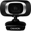 CANYON Camera CWC3 3 MPIXELS USB 2.0 con microfono, colore: Nero