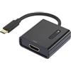 Renkforce RF-4472892 - Adattatore USB/HDMI [1 spina USB-C® - 1 presa HDMI] contatti placcati in oro nero 15 cm