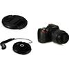 TECNOSTORE TAPPO 52MM OBIETTIVO macchina fotografica UNIVERSALE CON LACCETTO