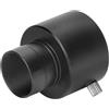 Bsbkoj Adattatore oculare astronomico per telescopio, anello adattatore per tubo di prolunga da 0,965 pollici a 3,2 cm, accessorio telescopico in metallo leggero per compatibilità con lenti