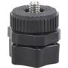 NUEAYMS Adattatore per giunto sferico in plastica leggera Presa sferica da 17 mm a filettatura maschio 1/4-20 per adattatore montaggio per fotocamera con supporto per telefono treppiede