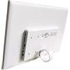 Qiilu 17 Lettore di Film Portatile HDMI Cornice per Foto Digitale Pulsante a Sfioramento per Album 1709T 110V-240V (Bianco)-andoer 17 pollici led hdmi