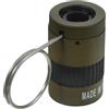 Artibetter Monoculare Tascabile Mini Telescopio 2,5x 17,5mm Metallo | Anello per Dito, Fuoco Rotante, Visione Lunga Distanza, per Campeggio e Birdwatching, Khaki