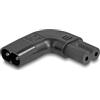 DeLOCK Adattatore di alimentazione IEC 60320 - C8 a C7, maschio/femmina