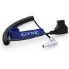 Eonvic Cavo di alimentazione girevole ad angolo retto a 2 pin maschio a D-tap per mirino EVF Z CAM E2 S6/F6 Zacuto Gratical (cavo a spirale girevole da 2 pin a Dtap)