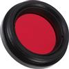 Hemobllo Filtro Telescopico 1,25 Pollici in Vetro Lega Alluminio, Rosso | Osservazione Lunare e Planetaria, Accessorio Astronomico per Oculari, Uso Esterno in Giardino