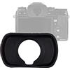 Fotasy ef-xtlii morbido TPU gomma oculare ovale, con panno in microfibra per Fujifilm X-T1 x-t2 fotocamera, sostituisce Fujifilm ec-xt l