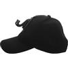 NUOBESTY Cappello da Baseball con Supporto per Telecamera e Fibbia Sgancio Rapido Attrezzatura per Telecamera Sportiva Compatibile con Gopro Outdoor Running Riding