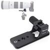 iShoot Piede Collare per obiettivo Base Anello di montaggio per treppiede compatibile con Sony FE 200-600mm f/5.6-6.3 G OSS SEL200600G, Porta Staffa Supporto Lenti è Arca-Swiss Piastra Sgancio Rapido