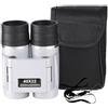 Generic Binocolo compatto Binocolo professionale HD ad alta potenza Tutto in vetro ottico con messa a fuoco automatica Telescopio esterno for il birdwatching (Material : 40X22)