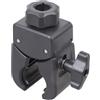 JSGHGDF Universalmente 17 mm Base a morsetto giunto sferico per fotocamera scooter installazione impugnatura supporto telefono manubrio bici clip fotocamera metallo bici moto supporto telefono