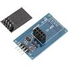 Aumotop Modulo Ricetrasmettitore Wireless -01 per Reti Domestiche Intelligenti con Adattatore -01, Potente Protocollo LWIP Interno per Schede Compatibili 5 V/3,3 V