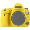 Market&YCY Custodia protettiva in silicone per fotocamera protettiva della fotocamera professionale, Per Canon EOS 6D2 6D II 6D Mark II - Giallo