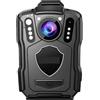 VChics Mini fotocamera per il corpo, M5 1440P Body Camera 170° Registratore della polizia 15 ore di registrazione Telecamere montate Videocamere mini bodycam impermeabili IP67 per le forze dell'ordine, conse