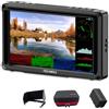 FEELWORLD FW568 PRO 6 Inch 1920X1080 Risoluzione 1200nit Camera Field DSLR Monitor, LUT 3D On Camera Video Monitor 4K 60Hz HDMI in Out Monitoraggio della forma d'onda con F750 4400mAh Batteria e Borsa