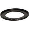 Yunchenghe 52-72mm Anello adattatore passo-passo in alluminio nero per filtro fotocamera, obiettivo adattatore lente, anelli adattatore per anello adattatore filtro telecamera