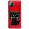 MUTOUREN Cover per Samsung Galaxy A31 Custodia in Silicone TPU Trasparenti Ultra Sottile Antigraffio Antiurto Protettivo Case con Pellicola Proteggi Schermo, Piccolo Leopardo