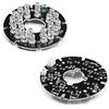 Othmro 24 LED Board 60 Gradi Piastra Rotonda Lampadina per Telecamera di Sicurezza CCTV Bianco 2 pz
