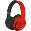 OMEGA FREETYLE Freestyle Cuffie Bluetooth V 5.0 Rosso
