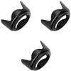 HEMOTON 3Pcs Tulipano Fiore Paraluce 67 Millimetri Digirig Blackout Ombra Dslr Ottica Della Fotocamera Fotocamera Digitale Paraluce Tulipano 72 Millimetri Per