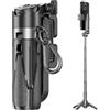 Generic Treppiede porta telefono, treppiede tascabile per telefono,Treppiede tascabile per telefono selfie con telecomando wireless - Supporto per telefono estensibile con rotazione a 360 gradi per tutti i te