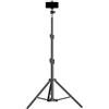 WZHUYOFUG Supporto per cellulare, trasmissione in diretta, bastone per selfie, treppiede, telaio di supporto per tiro, supporto telescopico esterno da pavimento