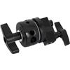 ZGCrumphant Supporto for luce nero resistente con base staccabile, supporto a C regolabile da 5-10 piedi/1,6-3,2 metri con 2 supporti for la fotografia(Grip Head)