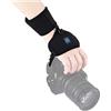 DUBENS Impugnatura per fotocamera per stabilizzare e proteggere la reflex, supporto imbottito per polso con cinturino da polso, in neoprene di alta qualità per SLR/DSLR Canon, Nikon