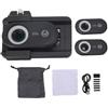 Fydun Lente per Microscopio per Telefono 3 in 1 LED Ultra Violet Light CPL 100X 150X 200X HD Zoom per Fotocamera per Smartphone