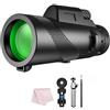 GJJSD 80x100 Hd Zoom Potente Monoculare Telescopio Portatile Binocolo Lungo Raggio Telescopio Caccia Campeggio con Outdoor Campeggio Viaggio